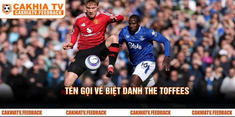 Tên gọi về biệt danh The Toffees